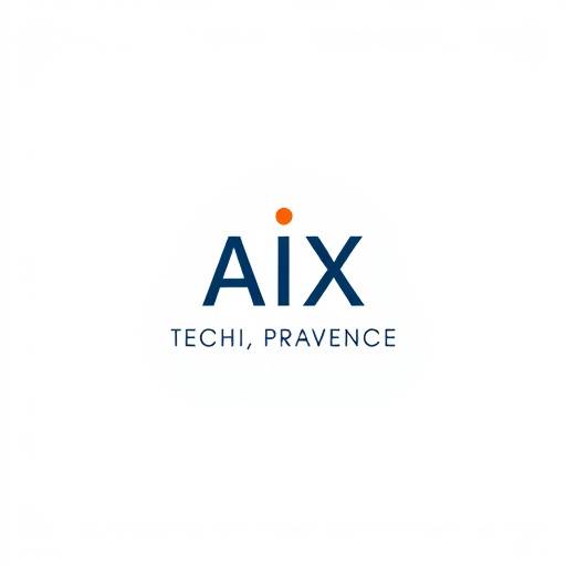 Design de logo pour une startup technologique basée à Aix-en-Provence.