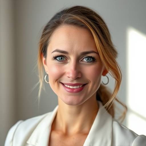 Portrait de Sophie Dubois, fondatrice et directrice de Les Créations Azur.